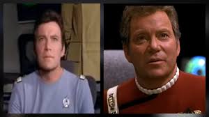 Image result for captain kirk throws finger