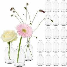 Flaschen und dosen mit eigenem etikett. 20x Mini Vase Vaschen Glas Flasche Deko Dekoration Hochzeit Blumenvase Klein Ebay