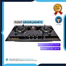 Dilengkapi dengan koper jinjing yang simpel dan praktis. Pusat Grosir Jakarta Kompor Gas Kaca Tanam 3 Tungku Merk Progas Termurah Shopee Indonesia