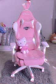 Autofull Pink Gaming Chair With Bunny Video Game Room Design Gamer Room Decor Game Room Design