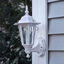 Outdoor porch lights,wall mount light fixtures,classical led wall lantern lamps lights,white finish with seeded glass,entryway doorway yard,9244s. Set Of 2 15 Battery Motion Sensor White Outdoor Wall Lights 64r84 Lamps Plus