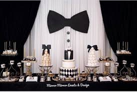 Black And White Party Bow Tie Party Mens Birthday Party Bow Tie Party Bow Tie Baby Shower