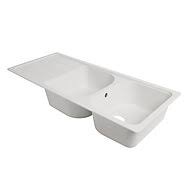 Evier De Cuisine 1 Ou 2 Bacs Inox Granit Resine Castorama