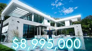 $48,900,000 this balinese inspired oceanfront mega mansion is located at 1370 s ocean boulevard. 8 995 000 Hollywood Hills Mansion Tour Youtube