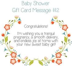 Top 10 Baby Shower Gift Card Message Ideas Baby Shower Card Sayings Baby Girl Cards Baby Girl Congratulations Message