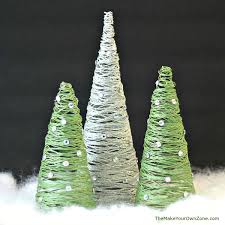 If you're prone to forget, consider investing in a christmas tree watering system. How To Make A String Christmas Tree The Make Your Own Zone
