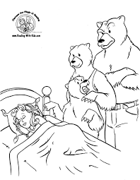 Three Little Bears Coloring Sheets Coloring Page Bear Coloring Pages Goldilocks And The Three Bears Coloring Pages