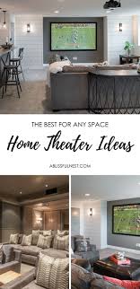It's place for relax and full immersion into art world. Home Theater Design Ideas You Ll Want To Copy A Blissful Nest