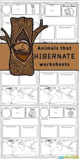 Free printable coloring pages hibernating animals hibernation. Free Animals That Hibernate Worksheets