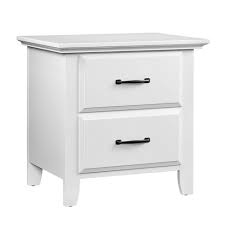 Rated 4 out of 5 by merrill and judy from kincaid 2 drawer nightstand fit for a king & queen kincaid 2 drawer nightstand looks perfect with our kincaid poster queen bed. Oxford Baby Willowbrook 2 Drawer Nightstand White Target