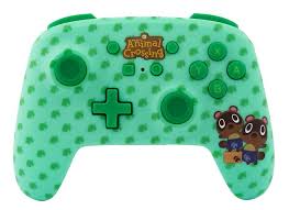 Seafoam and brown controller with k.k. Nintendo Switch Animal Crossing Timmy Tommy Kaufland De