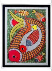 Pin By Debora Merici On Madhubani Madhubani Painting Indian Folk Art Madhubani Art