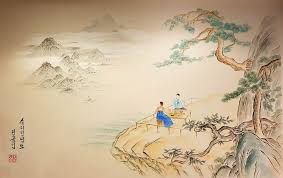 Sometimes stretching straight up toward the sky, sometimes twisted and curved with gnarled branches, pine trees are beautiful objects on their own. Picnic Under Pine Tree Snw Kunst Paintings Prints Landscapes Nature Mountains Artpal