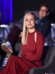 The oscar winner has been a magnet. Brie Larson Marvel Studios Avengers Endgame Global Junket Press Conference In La 04 07 2019 Celebmafia