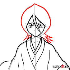 Maybe you would like to learn more about one of these? How To Draw Rukia Kuchiki Face Bleach Sketchok Easy Drawing Guides