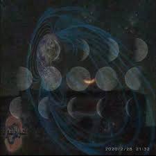 بالصور القمر المقلوب وعلاقته بانقلاب اقطاب الأض الهلال المقلوب انقلاب القمر Painting Art Moon