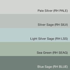 Silver Sage Paint Colors