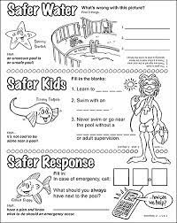 Actual Link Not Image Learn To Be Water Smart Safer Water Safety Worksheets For Kids Water Safety Activities