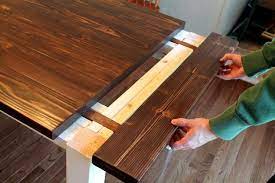 Diy Farmhouse Table With Extension Leaves With Plans Sweet Tooth Sweet Life Diy Farmhouse Table Farmhouse Table Kitchen Design Diy