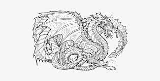 Advanced realistic dragon coloring pages. Realistic Dragon Coloring Pages Cool Dragon Coloring Sheets 500x336 Png Download Pngkit