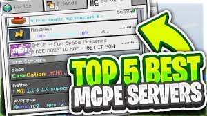 Come and chat about minecraft bedrock edition! Top 5 Servers For Mcpe 1 12 0 Bedrock Win 10 Switch Youtube