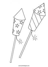 American Fireworks Coloring Pages Fotoalbum Gestalten Liebe Feuerwerk Zeichnung Vorlagen Silvester