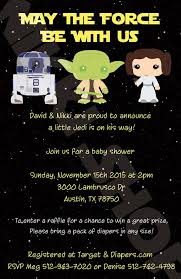 Star Wars Baby Shower Invitation Star Wars Baby Shower Unique Baby Shower Invites Star Wars Baby