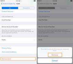 You can delete your card details and billing information in one go. How To Remove Your Credit Card Information From Your Iphone