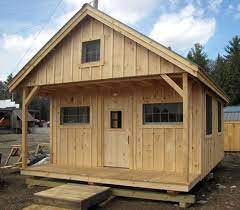 Vermont Cottage Option C Post And Beam House Prefab Cabins Diy Cabin Shed Homes