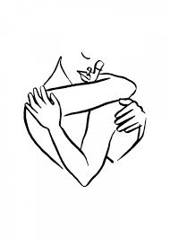 Loves2 Metal Poster Print Nin Hol Displate In 2021 Easy Love Drawings Minimalist Drawing Drawings With Meaning