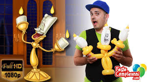 Novità del mese in offerta in casa e cucina scopri una selezione di novità per la tua casa proposte ad un prezzo scontato per un periodo di tempo limitato. La Bella E La Bestia Lumiere Con Palloncini Beauty And The Beast Tutorial 110 Youtube