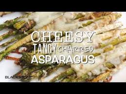 Cheesy Tangy Charred Asparagus Blackstone Griddle Youtube Blackstone Griddle Grilling Recipes Griddle Recipes