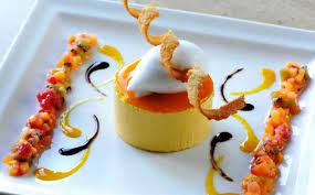Food plating and presentation actually matters to restaurant customers. 10 Gourmet Fine Dining Desserts Recipes Fine Dining Desserts Desserts Coconut Sorbet