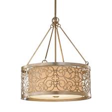 Feiss Lighting Arabesque 4 Light Shade Pendant In Silver Leaf Patina F2537 4slp Pendant Light Shades Sterling Silver Cross Pendant