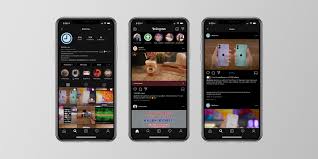 If the moon icon is yellow, it means night mode is automatically enabled. Instagram For Ios Adds Dark Mode Here S What It Looks Like 9to5mac