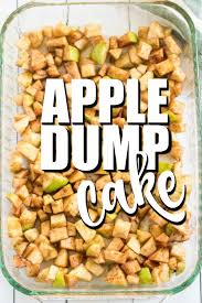 Easy Apple Dump Cake Apple Dump Cake Recipe Apple Dump Cakes Apple Crisp Recipes