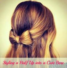 So the supplementary season arrives and it's epoch to locate supplementary endearing unexpected hairstyles and haircut ideas for a open additional look. Unique Hairstyle Styling A Half Up Into A Cute Bow