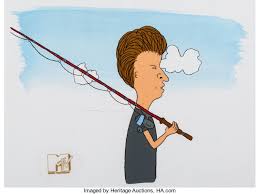 Beavis and butthead talk about upcoming shows. Beavis And Butthead Couch Fishing Production Cel On Custom Lot 15184 Heritage Auctions