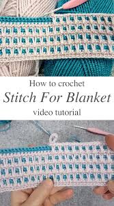 Slip the loop off your hand, then secure around the middle with a length of yarn c. Crochet Stitch For Blanket Of Any Kind Crochetbeja