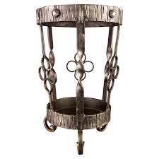 Country stump vintage farmhouse umbrella stand. Umbrella Cane Holder Stand 5 For Sale On 1stdibs