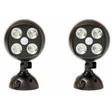 Provide security and lighting to your home, yard and more with the noma led indoor/outdoor battery operated security light. Mighty Power Wireless Led Battery Operated Outdoor Security Flood Light With Motion Sensor Pack Of 2 Reviews Wayfair