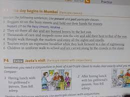 A relative clause is another term for an adjective clause. Participle Clauses Hilfe Schule Englisch Grammatik