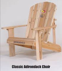 Classic Adirondack Chair With Your Favorite College Team Comfortable Outdoor Chairs Chairs Logo Outdoor Chairs