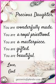 Beauty Birthday Bible Verse For Daughter Five Reasons To Celebrate Your Uniqueness Daughter Of God Daughter Quotes Bride Of Christ