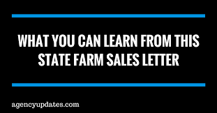 We did not find results for: What You Can Learn From This State Farm Sales Letter Agency Updates Insurance Marketing