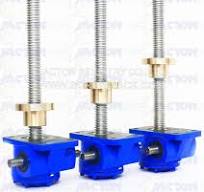 5t anti-rotating screw jack with traveling nut - Jacton ...