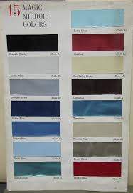 1961 Buick Exterior Upholstery Colors Original Sales