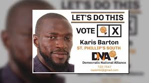 Karis Barton. Candidate for St. Phillips South. #VoteDNA #ProsperityForAll  #ReadyToGovern
