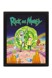 Rick and morty 3d portal. Rick And Morty Portal 3d Bild Instinctive Comic Movie Merch Stor