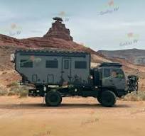 Oem-caravana de lujo de fábrica personalizada, venta al por mayor, camión  de envío, cama, Camper todoterreno con ventana grande